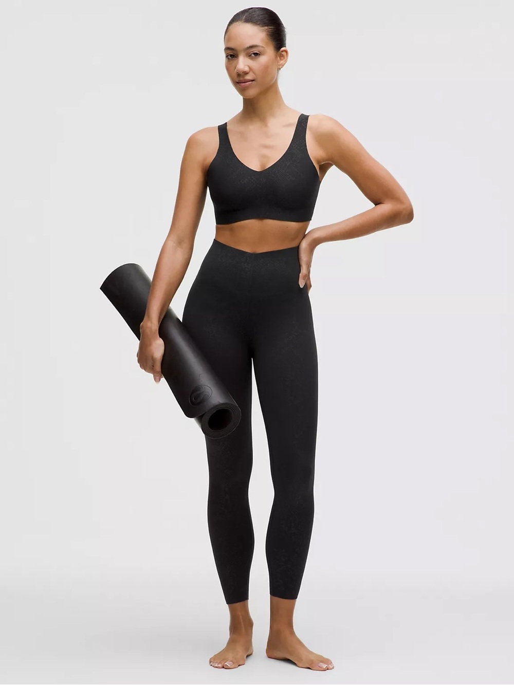 lululemon athletica Navy Glow Up SHR Tight 25" TRNV 10